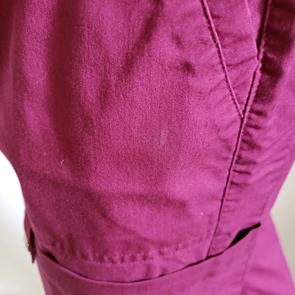 Burgundy Scrub Pants - Picture 11 of 12